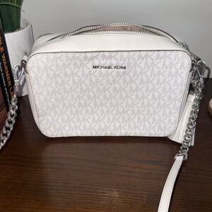 Michael Kors Cream Crossbody Bag